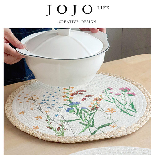 JOJO'SLIFEPD圆形棉线隔热垫