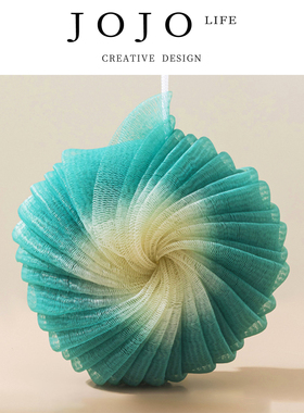 JOJO'S L. PD.Squash.沐浴球高档浴花球可爱搓澡超柔软 | 橘瓜