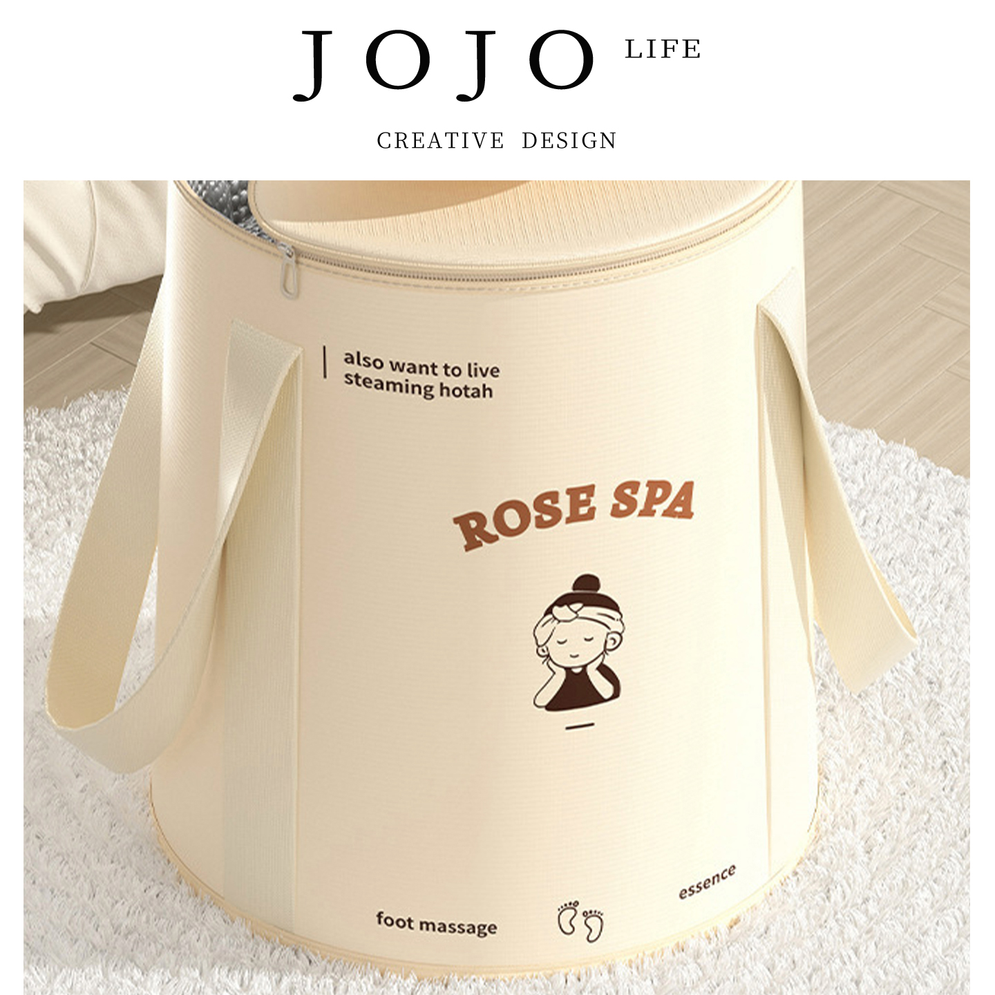 JOJO'SLIFEPD旅行折叠铝膜泡脚