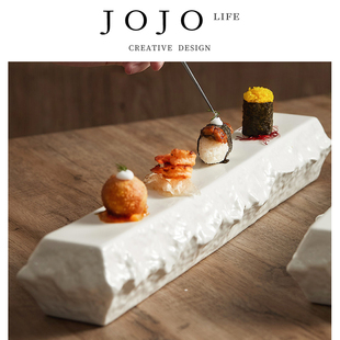 PD.formed.长方形保温盘子刺身盘寿司平盘托盘 信物 JOJO