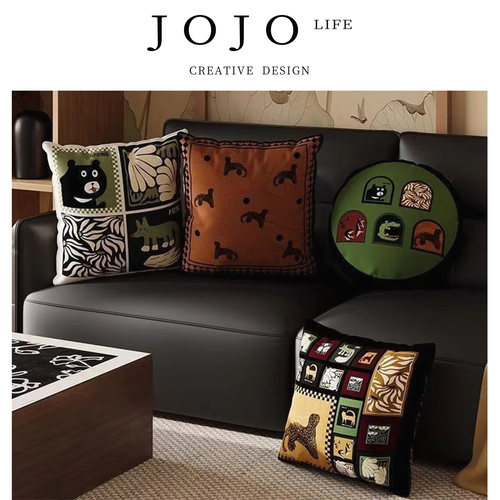 JOJO'SLIFEPD.抱枕复古轻奢