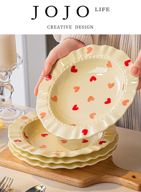 JOJO'S L. PD.roller.菜盘水果盘家用西餐盘子甜品早餐盘 | 丫碾