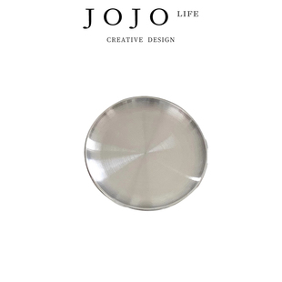 不锈钢吐骨碟高颜值家用圆形餐盘 JOJO PD.stage.韩式 阶段