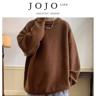 男秋冬宽松慵懒 男装 寝匙 PD.sleep.毛衣现货日系热卖 JOJO