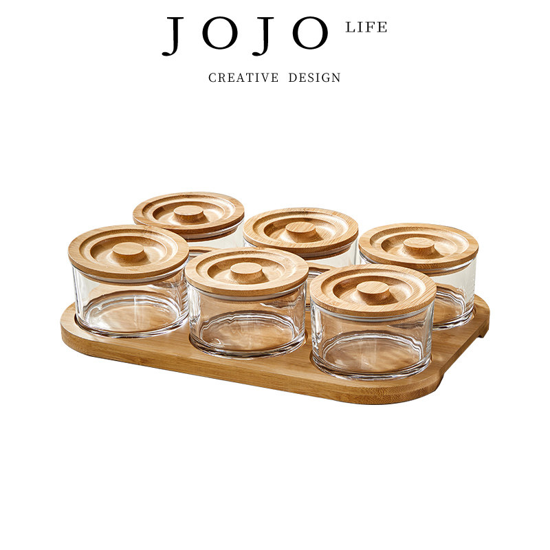 JOJO'S L. PD.Luluo.玻璃干果糖果盘家用客厅轻奢高档零食盘|路萝