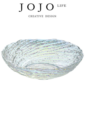 JOJO'S L. PD.name. 轻奢高档零食高级水晶果盆糖果盘茶几 | 如名