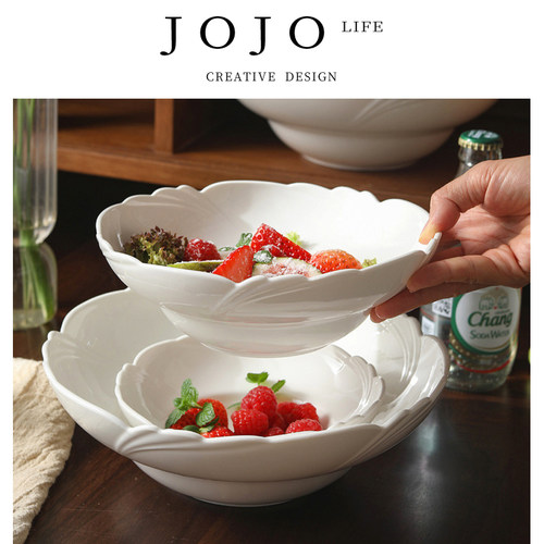 JOJO'SLIFEPD汤碗沙拉碗釉下彩