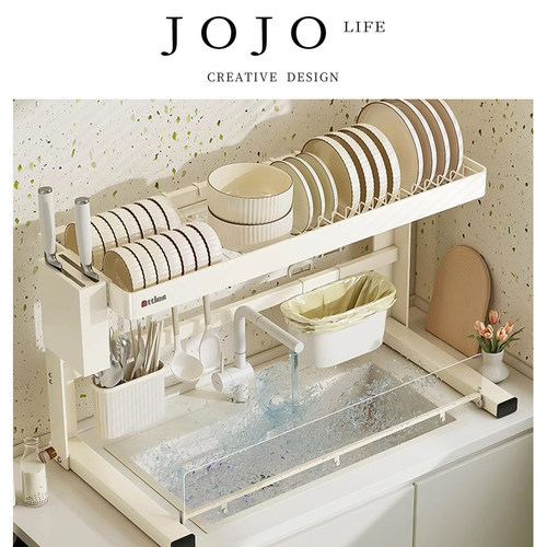 JOJO'SLIFEPD厨房水槽置物架