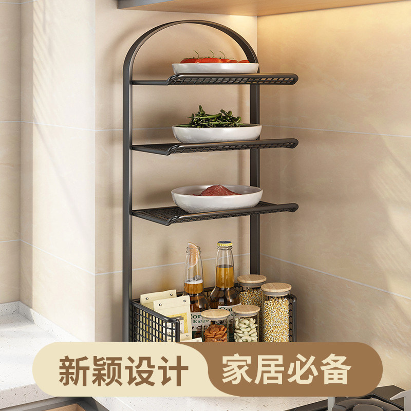 JOJO'S L. PD.杂货先生.多层配菜盘收纳架子多功能调料架 | 减轻,厨房/烹饪用具,调料置物架,淘宝优惠券,粉丝福利购,淘宝优惠卷