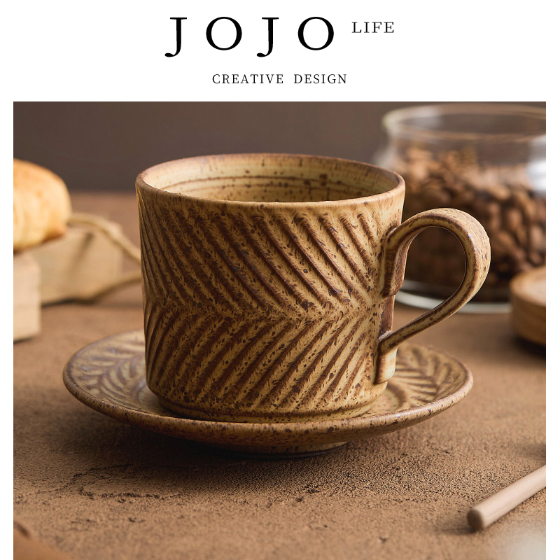 JOJO'SLIFEPD含羞草复古咖啡杯