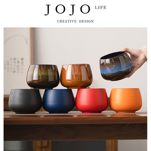 足摩 JOJO PD.紫泉涧.家用陶瓷茶渣缸水盂建水茶水缸废水