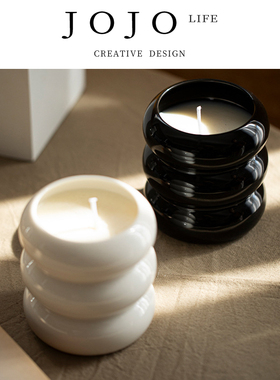 JOJO'S L. PD.bestow.北欧ins香薰蜡烛杯室内装饰烛台摆件 | 敝赋