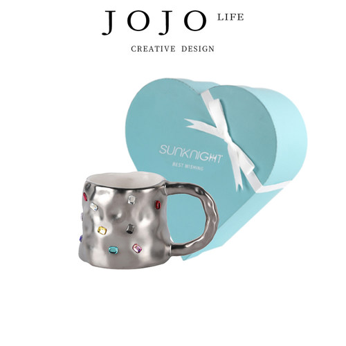 JOJO'SL.PD陶瓷创意宝石咖啡杯