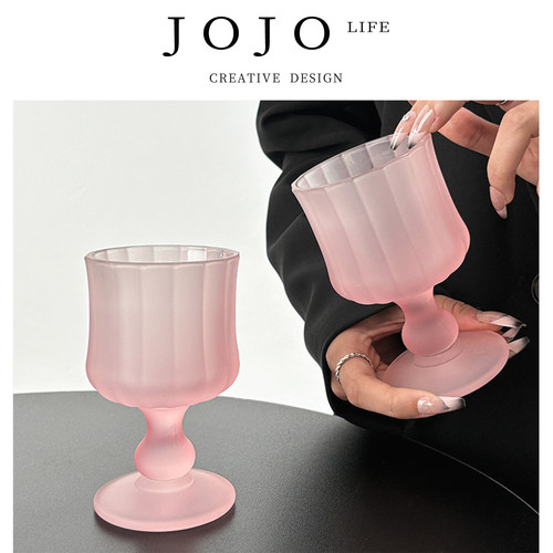 JOJO'SLIFEPD高级感高脚玻璃杯
