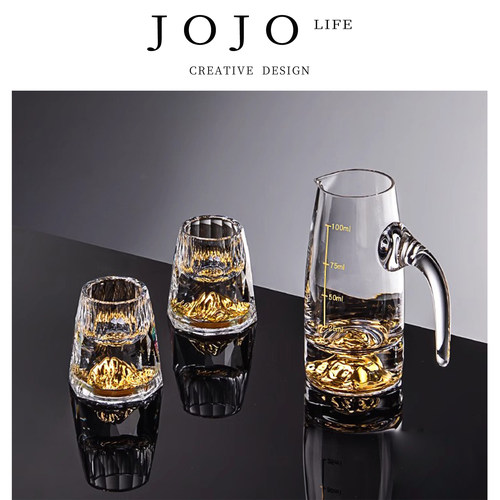 JOJO'SL.PD杯具创意水晶玻璃