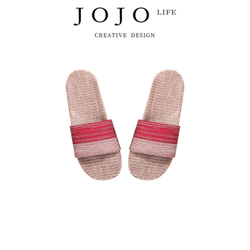 JOJO'SLIFEPD不臭脚亚麻拖鞋