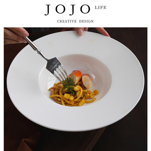 JOJO'SLIFEPD陶瓷意大利面盘子