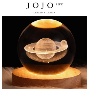 JOJO PD.Jack.星空星球月球月亮水晶球灯投影氛围灯 杰克