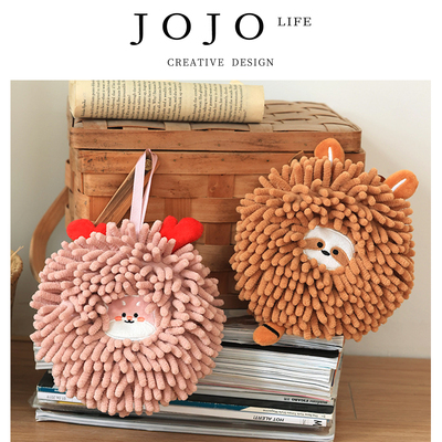 JOJO'SLIFEPD小浣熊卡通擦手巾