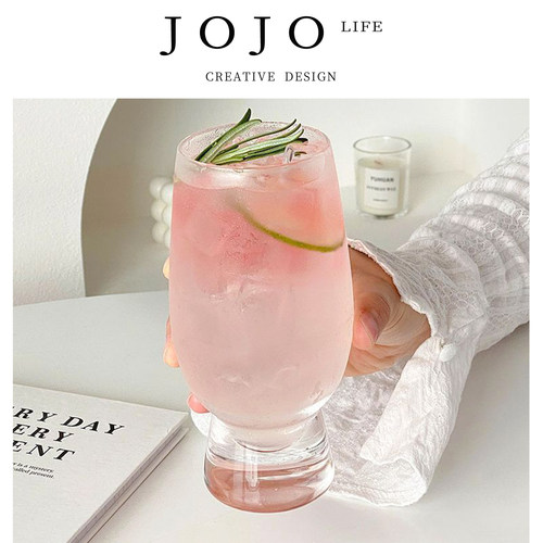 JOJO'SLIFEPD胖胖玻璃果茶杯