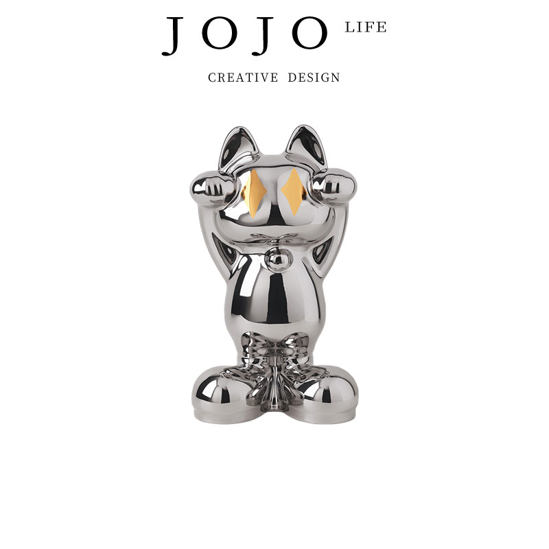 JOJO'S L. PD.success.摆件星光招财猫客厅现代高级感装饰 | 成功
