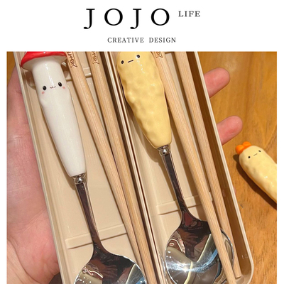JOJO'SLIFEPD筷套装动物不锈钢