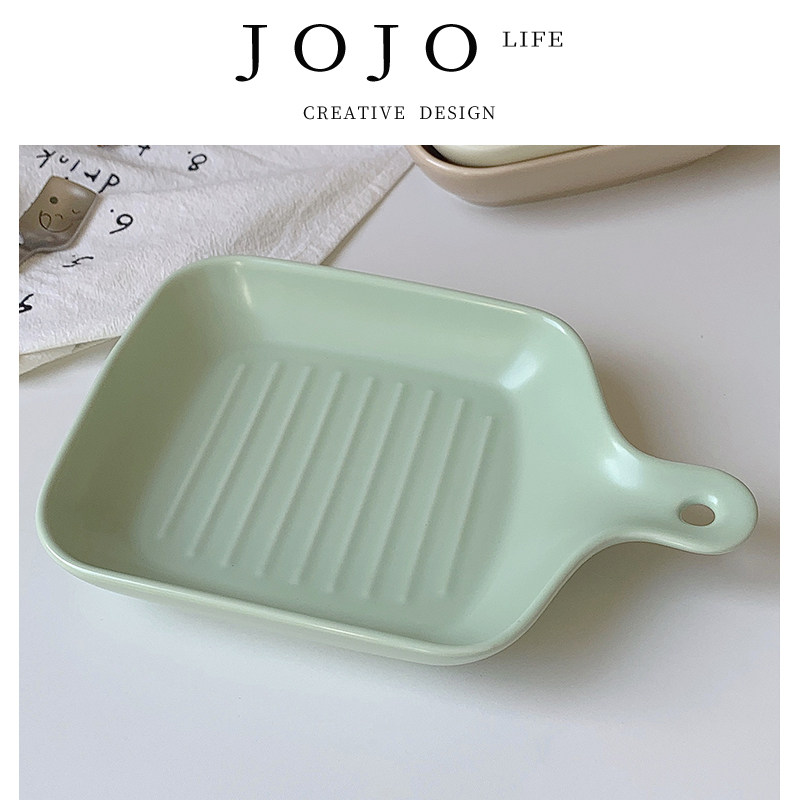 JOJO'SLIFEPD哑光陶瓷烤盘创意图片