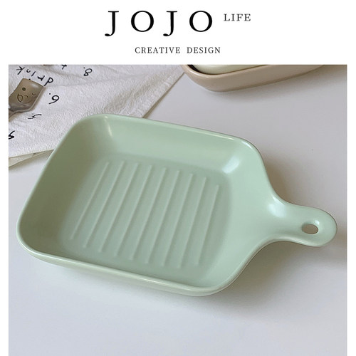 JOJO'SLIFEPD哑光陶瓷烤盘创意