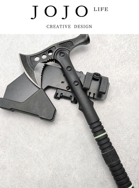 JOJO'S L. PD.intercept.户外消防锤型战术斧防身生存武器 | 截螃