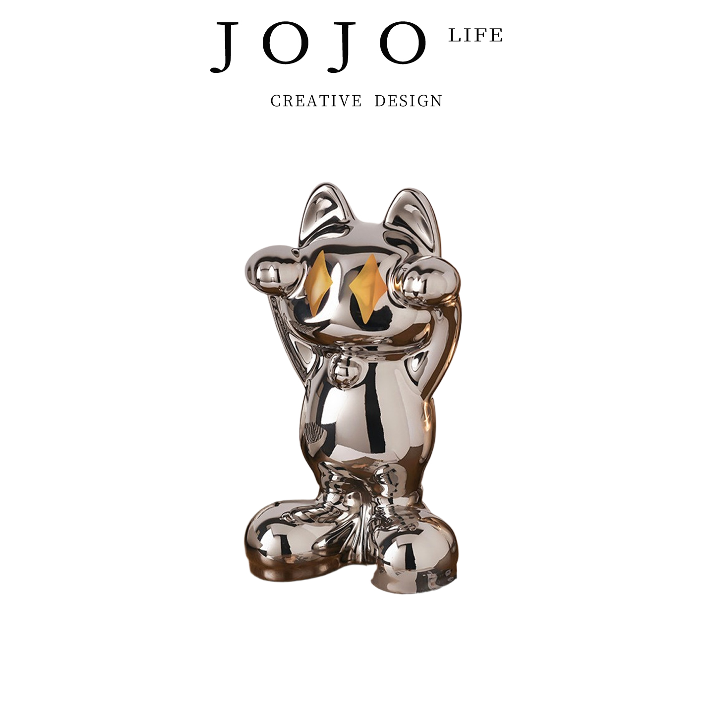 JOJO'S L. PD.success.摆件星光招财猫客厅现代高级感装饰 | 成功