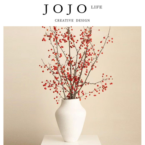 JOJO'SL.PD粗砂插花吊钟花瓶