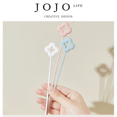 JOJO'S L. PD.Pollution.瓶刷硅胶吸管刷长柄清洁刷子厨房 | 污缭