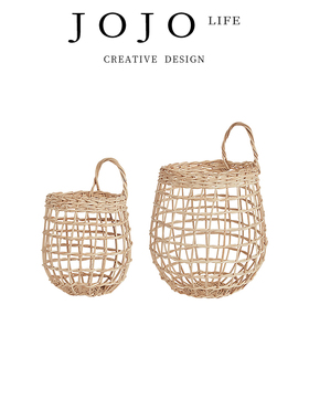 JOJO'S L. PD.Dve.收纳筐复古壁挂篮小提篮花篮厨具挂篮 | 多夫