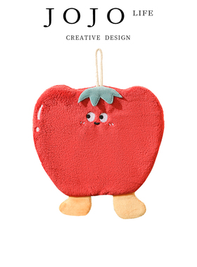 JOJO'S L. PD.leak.蔬菜系列擦手巾吸水珊瑚绒挂式方巾 | 夕漏