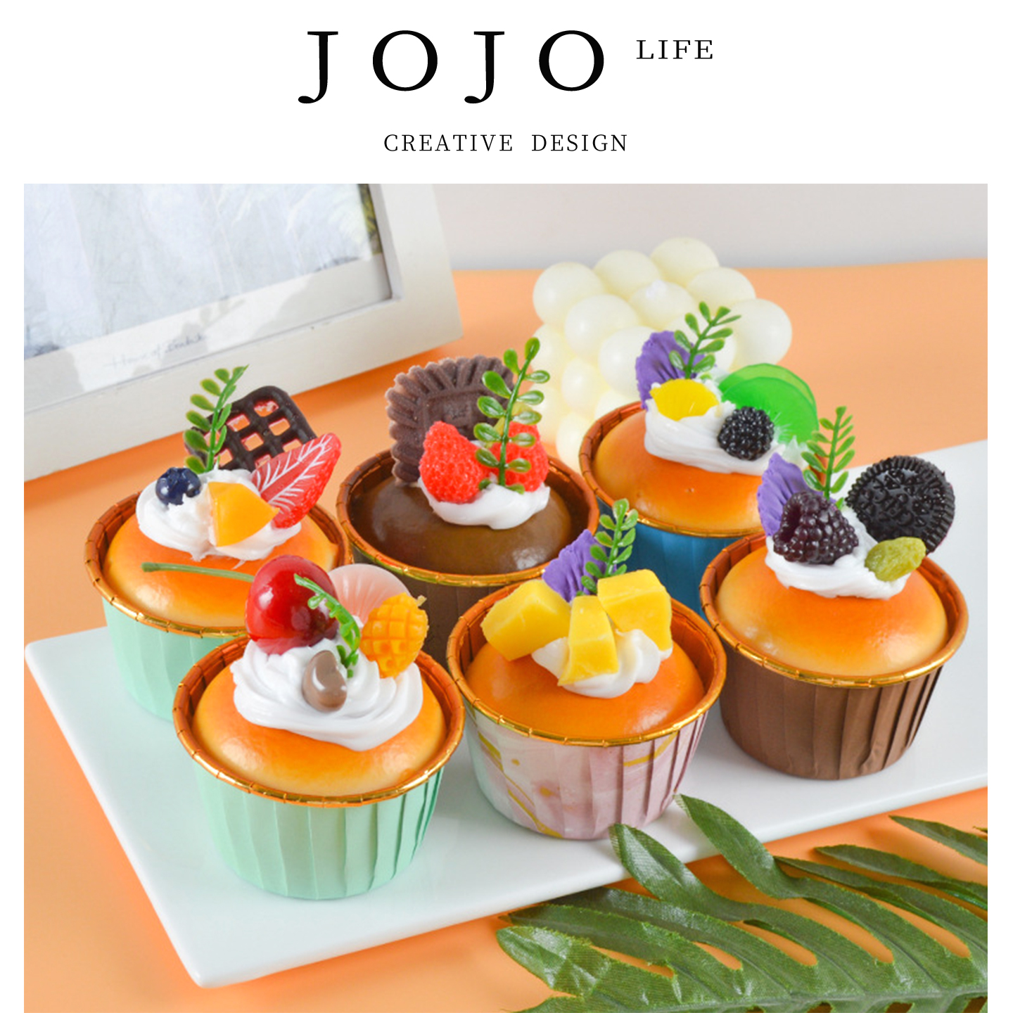 JOJO'SLIFEPDPu仿真蛋糕冰箱贴