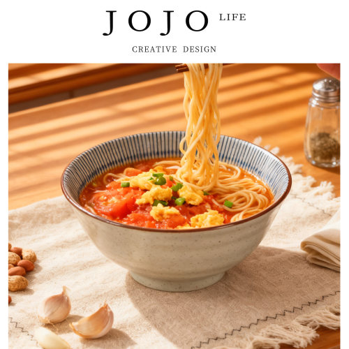 JOJO'S L. PD.Loong.日式大号陶瓷汤碗吃饭碗家用专用饭碗 | 龙泉