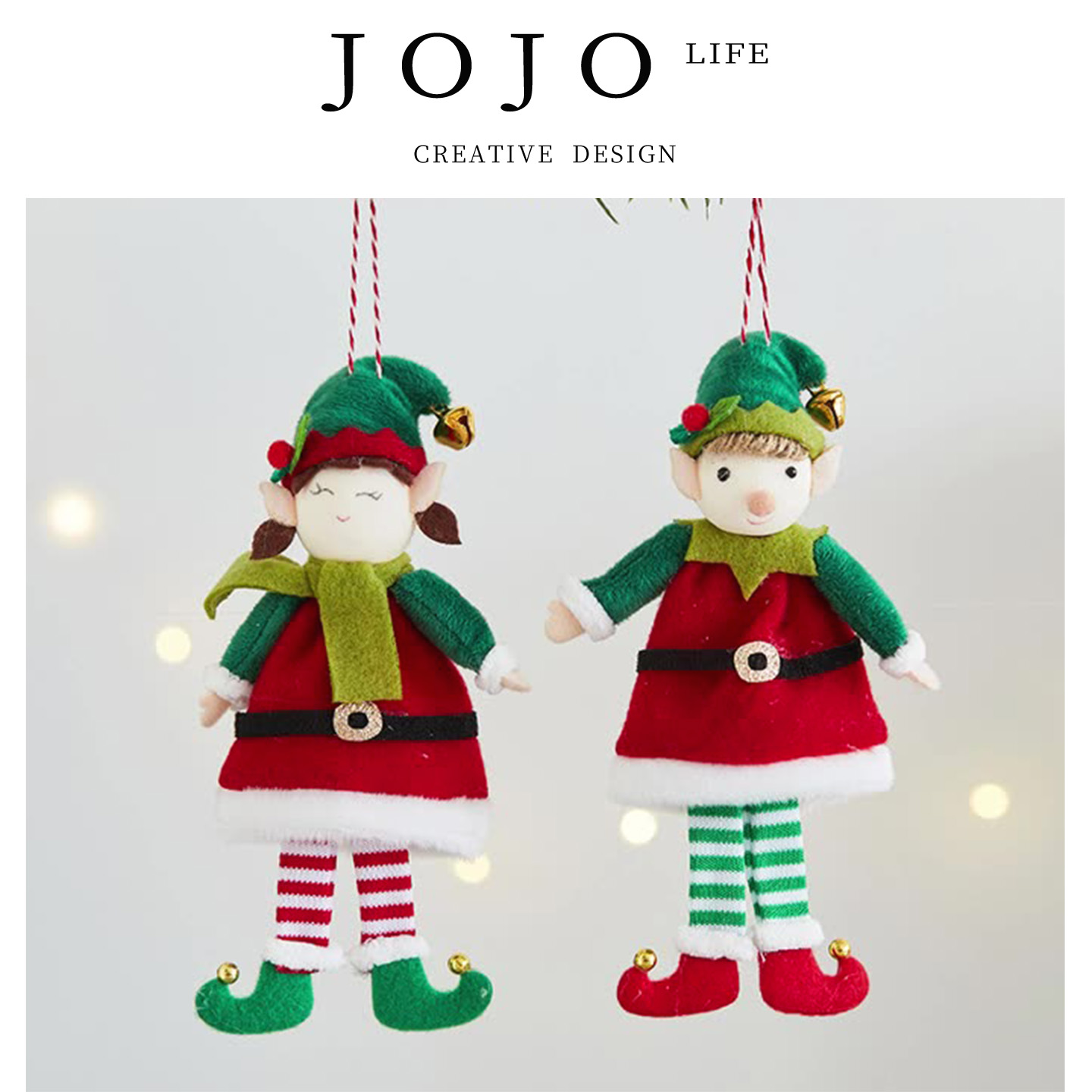 JOJO'SL.PD.圣诞树氛围挂件