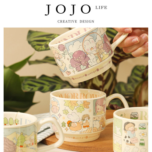 JOJO'SL.PD叠叠杯子套装家用