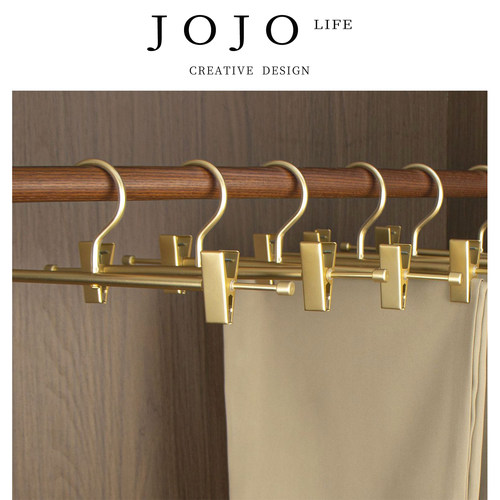 JOJO'SLIFEPD木质衣架裤子家用
