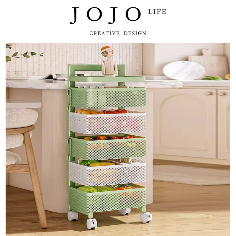 JOJO'SLIFEPD厨房蔬菜置物架