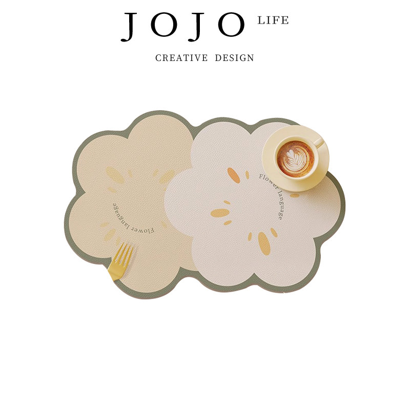 JOJO'S L. PD.listen.小清新异形餐垫家用防水防油隔热垫 | 谛听,居家布艺,餐垫,淘宝优惠券,粉丝福利购,淘宝优惠卷