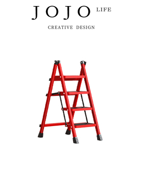 JOJO'S L. PD.Sticky.加厚家用梯子三步人字梯踏板多功能 | 粘收