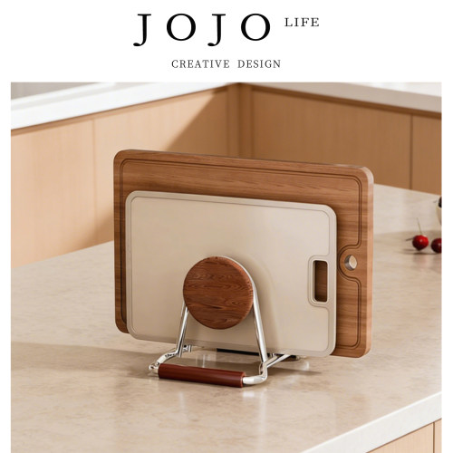 JOJO'SLIFEPD中古风砧板架收纳