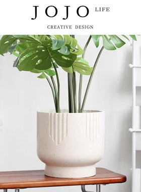 JOJO'S L. PD.Intention.北欧个性高级感天堂鸟宽口花盆 | 意欲