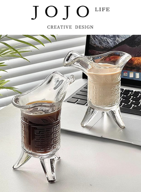 JOJO'S L. PD.heavenns个性仿古帝王杯爵杯创意玻璃杯酒杯 | 霄渝