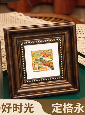 JOJO'S L. PD.杂货先生.美式复古绿画框挂墙6寸7寸婚纱相框 |爆燃