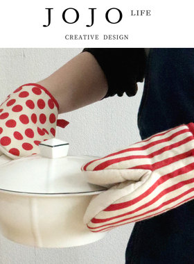 JOJO'S L. PD.Issue.烤箱棉手套微波炉烘焙蒸厢隔热隔烫 | 碧溪