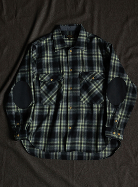 Secondorder FW23 Western Check Shirt美式西部格纹长袖口袋衬衫