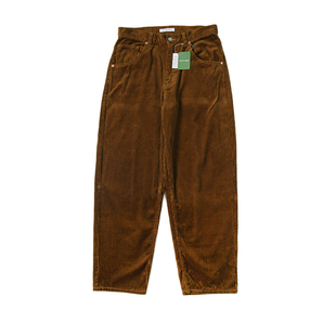 复古灯芯绒 Corduroy vintage 日式 直筒宽松休闲裤