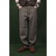 Trousers 复古人字纹 羊毛混纺直筒口袋休闲西裤 Wool 长裤